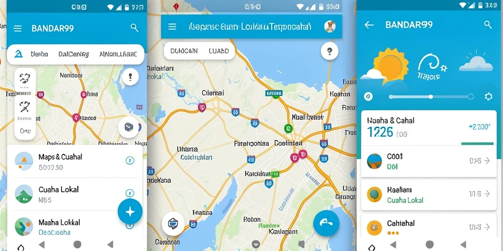 Tampilan antarmuka BANDAR99 yang intuitif dan informatif.