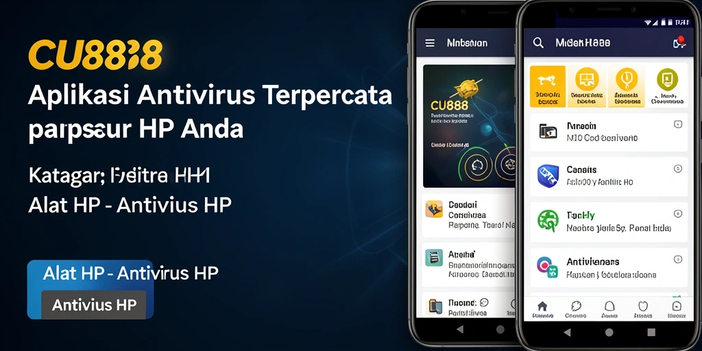 Tampilan antarmuka pengguna aplikasi CU888 yang menarik dan mudah digunakan.