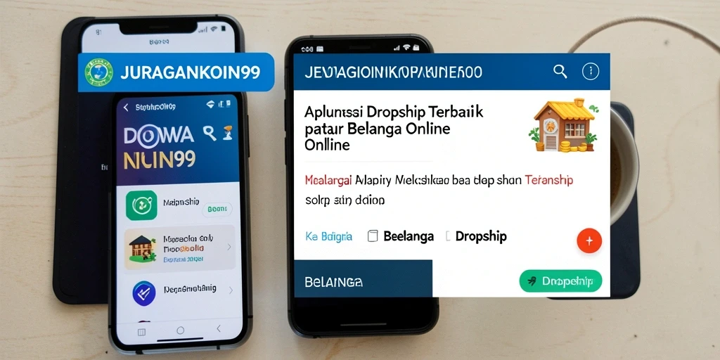 Antarmuka JURAGANKOIN99 yang mudah digunakan dan fungsional untuk Dropship.