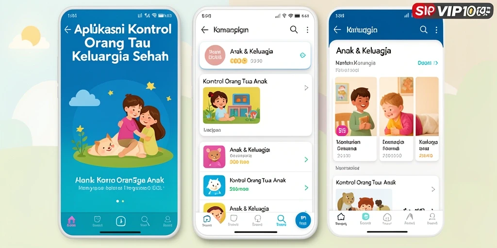 Antarmuka pengguna SVIP10 yang intuitif dan mudah digunakan.